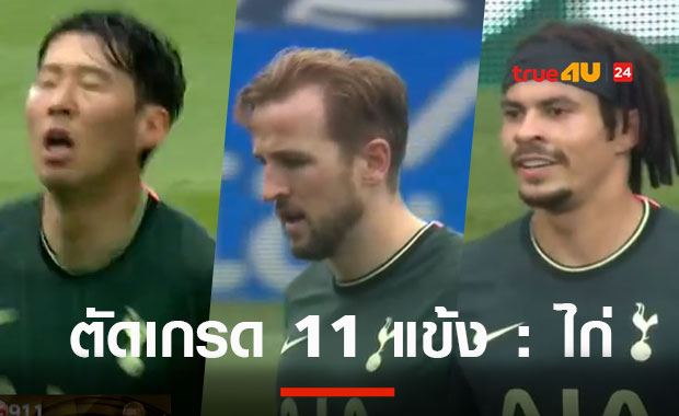 ตัดเกรด...นักเตะสเปอร์สพ่ายหมดรูปโดนลีดส์ทุบ3-1 ทำไก่พังแรกรอบ4เกมอดขึ้นที่5